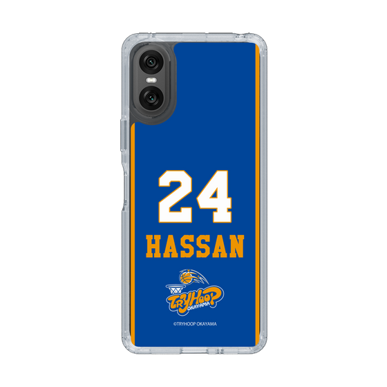 スリムプロテクションケース［ トライフープ岡山 - #24 HASSAN ］