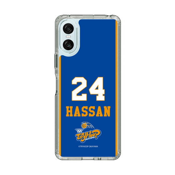 スリムプロテクションケース［ トライフープ岡山 - #24 HASSAN ］