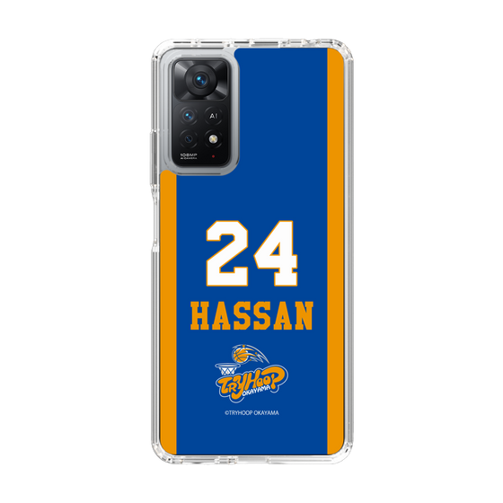 スリムプロテクションケース［ トライフープ岡山 - #24 HASSAN ］