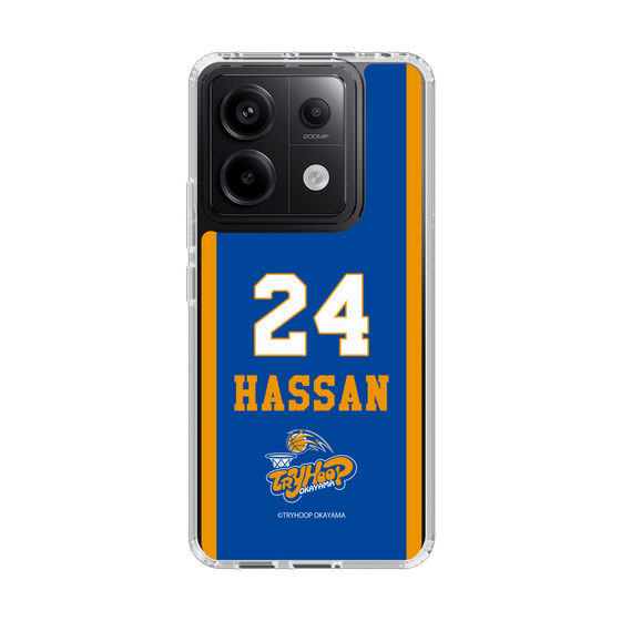 スリムプロテクションケース［ トライフープ岡山 - #24 HASSAN ］