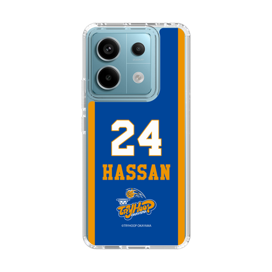 スリムプロテクションケース［ トライフープ岡山 - #24 HASSAN ］