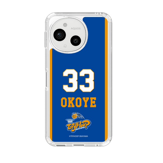 スリムプロテクションケース［ トライフープ岡山 - #33 OKOYE ］