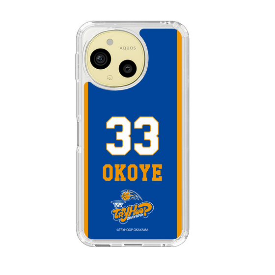 スリムプロテクションケース［ トライフープ岡山 - #33 OKOYE ］