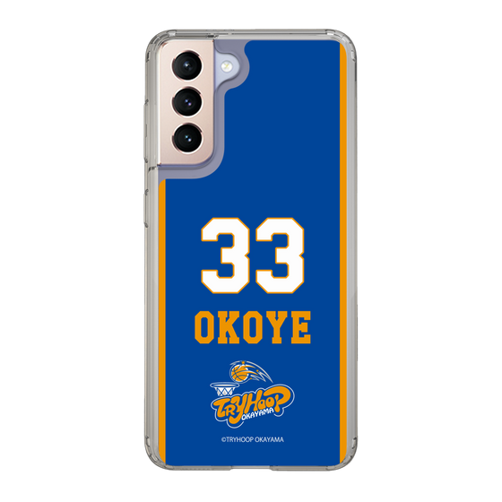スリムプロテクションケース［ トライフープ岡山 - #33 OKOYE ］