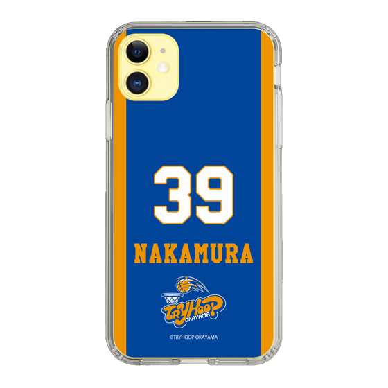 スリムプロテクションケース［ トライフープ岡山 - #39 NAKAMURA ］