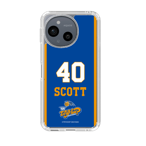 スリムプロテクションケース［ トライフープ岡山 - #40 SCOTT ］