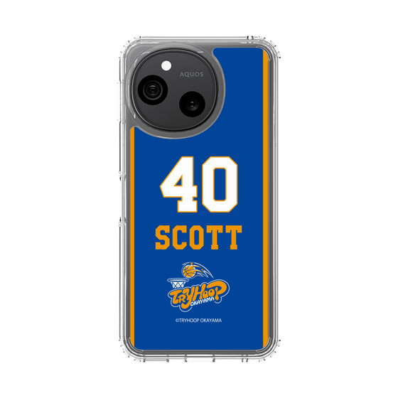 スリムプロテクションケース［ トライフープ岡山 - #40 SCOTT ］