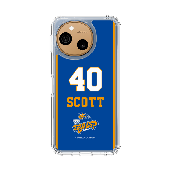スリムプロテクションケース［ トライフープ岡山 - #40 SCOTT ］