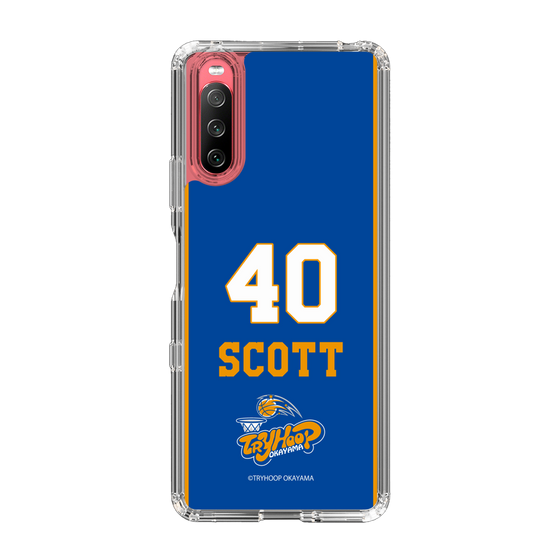 スリムプロテクションケース［ トライフープ岡山 - #40 SCOTT ］