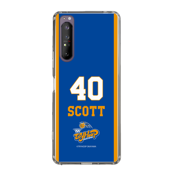 スリムプロテクションケース［ トライフープ岡山 - #40 SCOTT ］