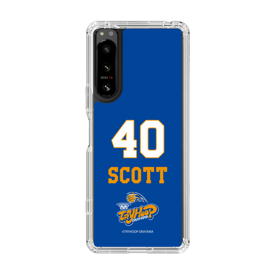 スリムプロテクションケース［ トライフープ岡山 - #40 SCOTT ］