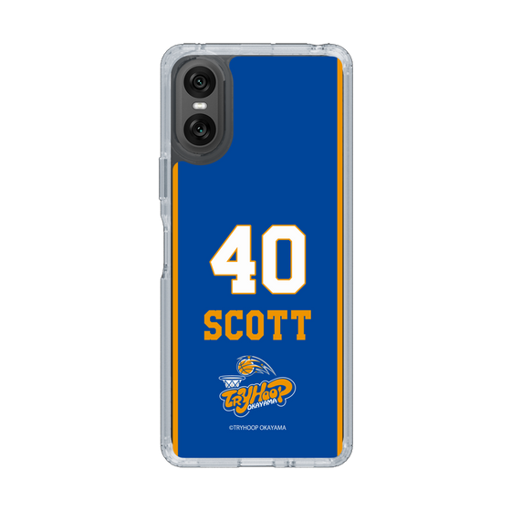 スリムプロテクションケース［ トライフープ岡山 - #40 SCOTT ］