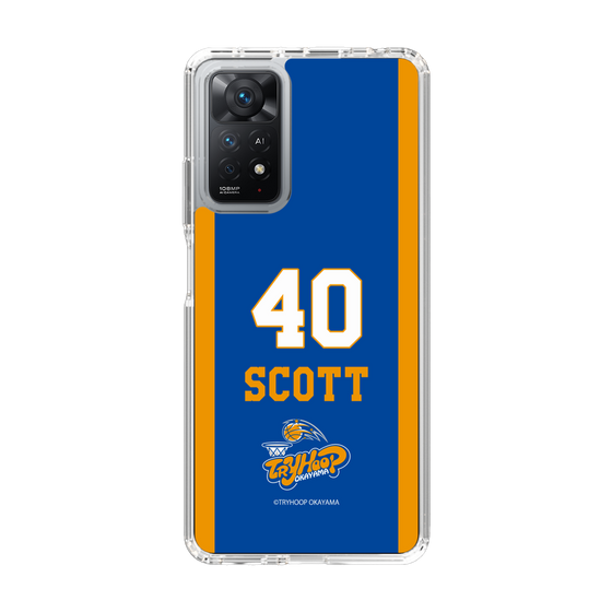 スリムプロテクションケース［ トライフープ岡山 - #40 SCOTT ］