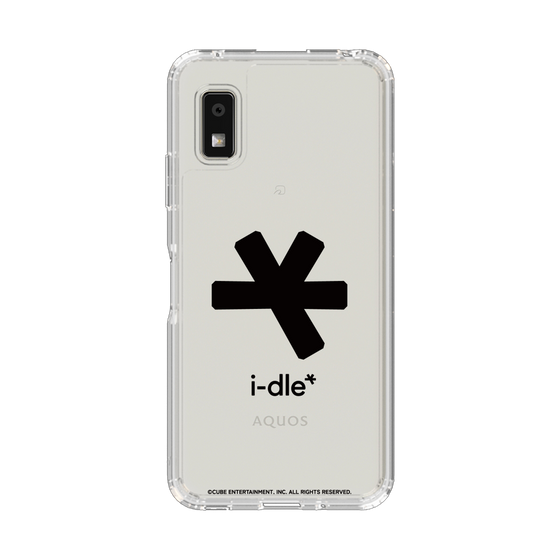 スリムプロテクションケース［ 2025 i-dle first japan tour - ロゴ - ブラック ］