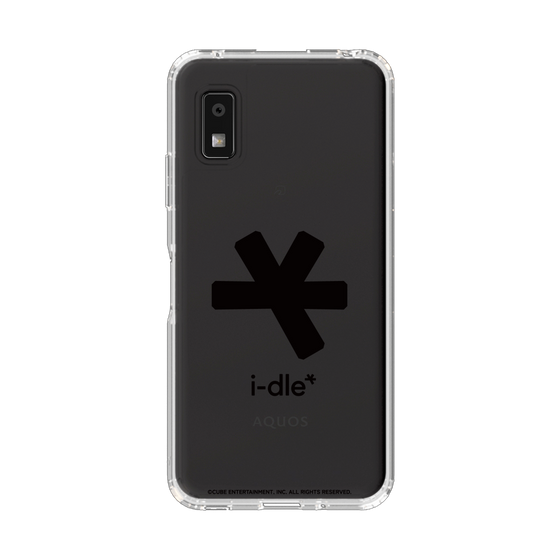 スリムプロテクションケース［ 2025 i-dle first japan tour - ロゴ - ブラック ］