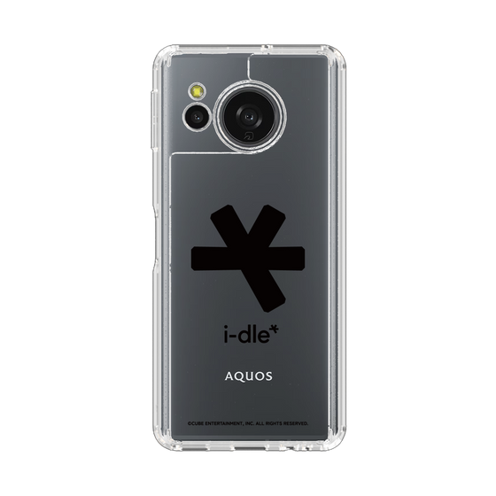 スリムプロテクションケース［ 2025 i-dle first japan tour - ロゴ - ブラック ］