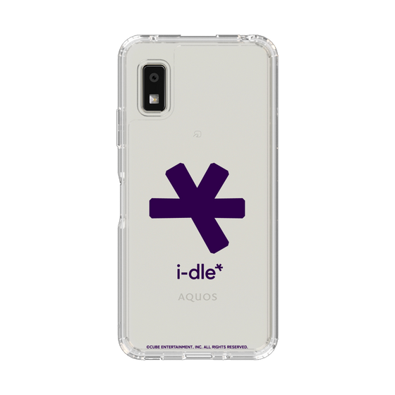 スリムプロテクションケース［ 2025 i-dle first japan tour - ロゴ - パープル ］