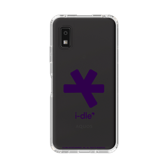 スリムプロテクションケース［ 2025 i-dle first japan tour - ロゴ - パープル ］