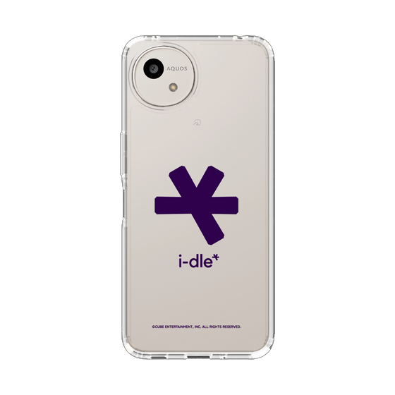 スリムプロテクションケース［ 2025 i-dle first japan tour - ロゴ - パープル ］