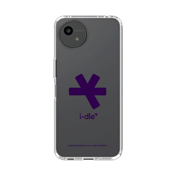 スリムプロテクションケース［ 2025 i-dle first japan tour - ロゴ - パープル ］