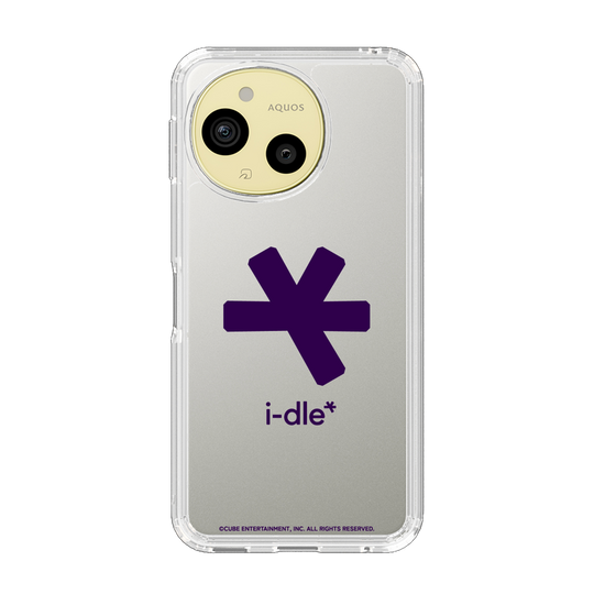 スリムプロテクションケース［ 2025 i-dle first japan tour - ロゴ - パープル ］