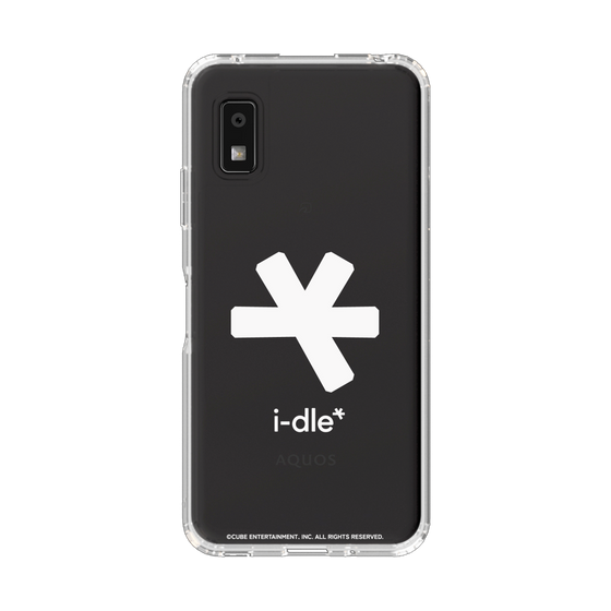 スリムプロテクションケース［ 2025 i-dle first japan tour - ロゴ - ホワイト ］