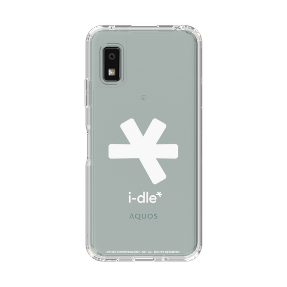 スリムプロテクションケース［ 2025 i-dle first japan tour - ロゴ - ホワイト ］