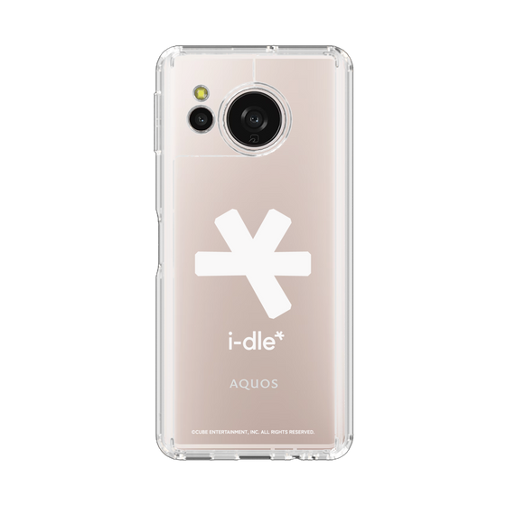 スリムプロテクションケース［ 2025 i-dle first japan tour - ロゴ - ホワイト ］