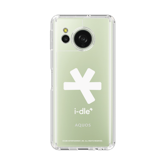 スリムプロテクションケース［ 2025 i-dle first japan tour - ロゴ - ホワイト ］