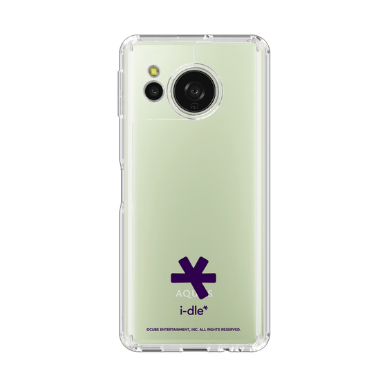 スリムプロテクションケース［ 2025 i-dle first japan tour - ポイントロゴ - パープル ］