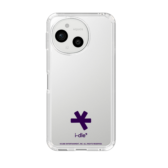 スリムプロテクションケース［ 2025 i-dle first japan tour - ポイントロゴ - パープル ］