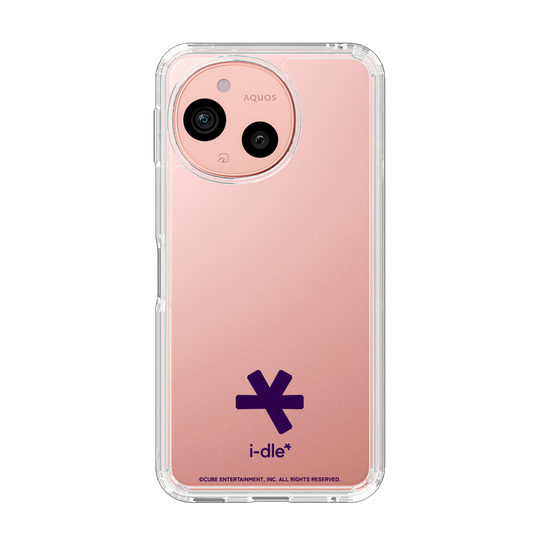 スリムプロテクションケース［ 2025 i-dle first japan tour - ポイントロゴ - パープル ］