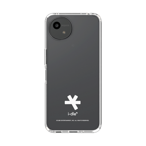 スリムプロテクションケース［ 2025 i-dle first japan tour - ポイントロゴ - ホワイト ］