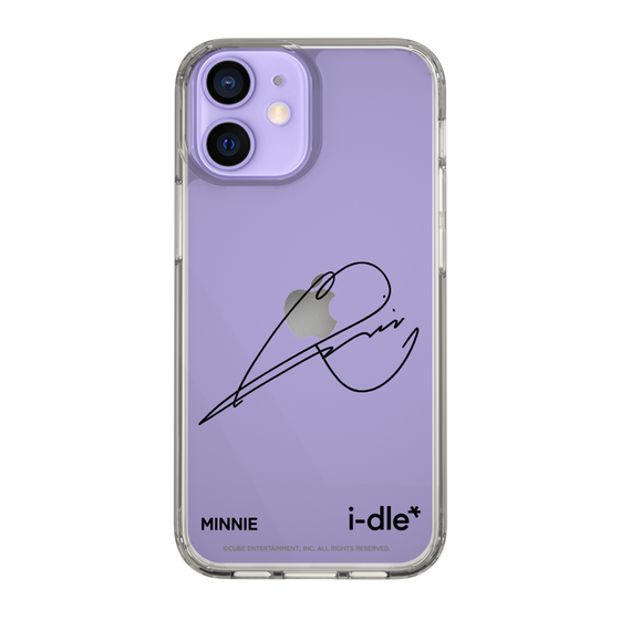 スリムプロテクションケース［ 2025 i-dle first japan tour - 手書きサイン - MINNIE ］
