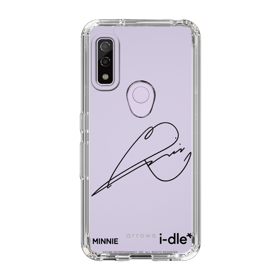 スリムプロテクションケース［ 2025 i-dle first japan tour - 手書きサイン - MINNIE ］