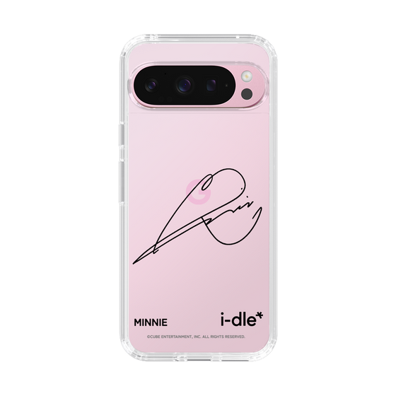スリムプロテクションケース［ 2025 i-dle first japan tour - 手書きサイン - MINNIE ］