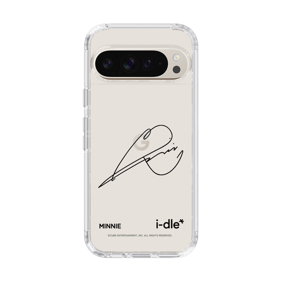 スリムプロテクションケース［ 2025 i-dle first japan tour - 手書きサイン - MINNIE ］