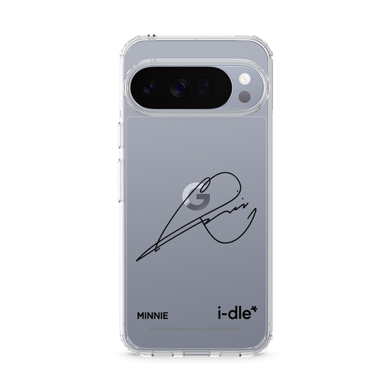 スリムプロテクションケース［ 2025 i-dle first japan tour - 手書きサイン - MINNIE ］
