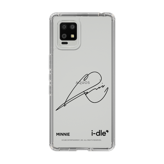 スリムプロテクションケース［ 2025 i-dle first japan tour - 手書きサイン - MINNIE ］