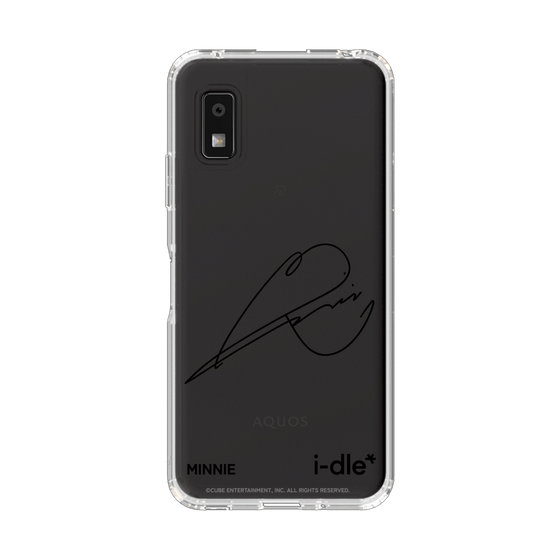 スリムプロテクションケース［ 2025 i-dle first japan tour - 手書きサイン - MINNIE ］