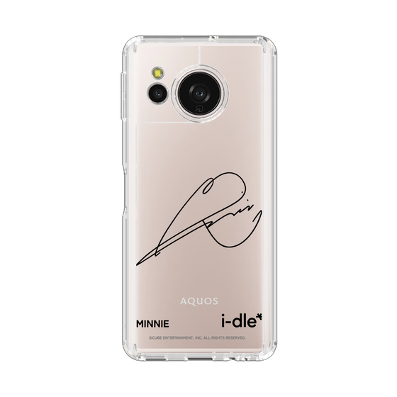 スリムプロテクションケース［ 2025 i-dle first japan tour - 手書きサイン - MINNIE ］