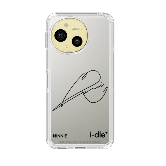 スリムプロテクションケース［ 2025 i-dle first japan tour - 手書きサイン - MINNIE ］