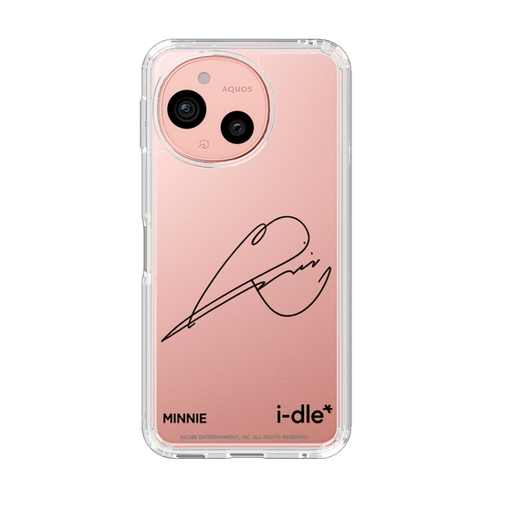 スリムプロテクションケース［ 2025 i-dle first japan tour - 手書きサイン - MINNIE ］