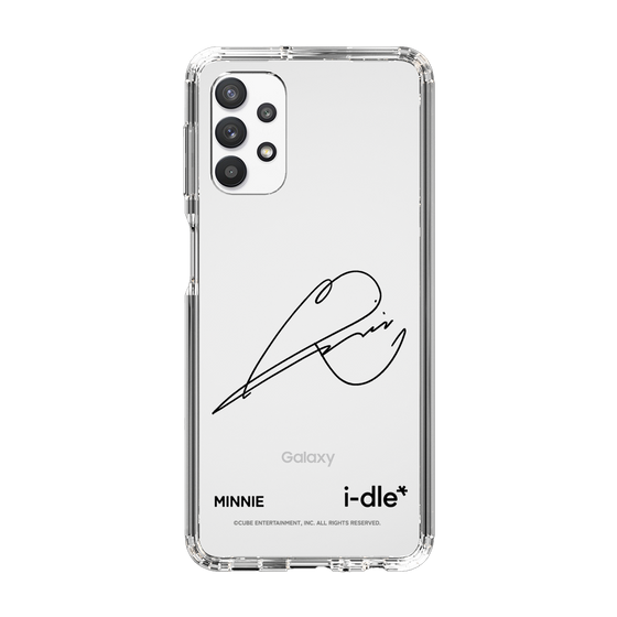 スリムプロテクションケース［ 2025 i-dle first japan tour - 手書きサイン - MINNIE ］