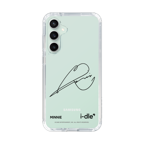 スリムプロテクションケース［ 2025 i-dle first japan tour - 手書きサイン - MINNIE ］