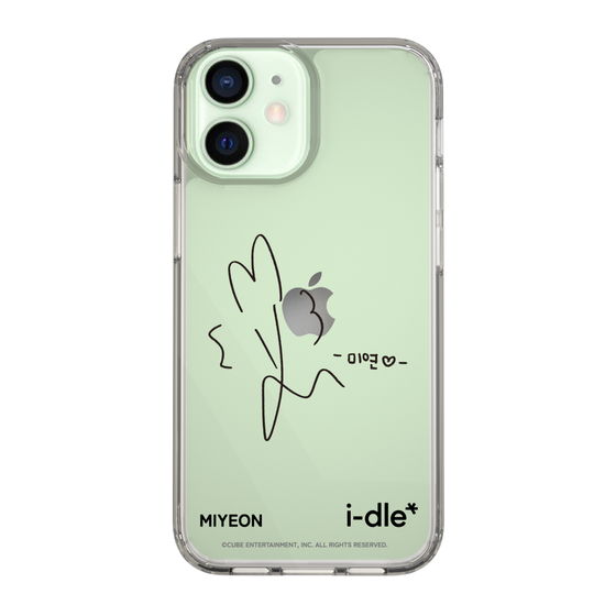 スリムプロテクションケース［ 2025 i-dle first japan tour - 手書きサイン - MIYEON ］