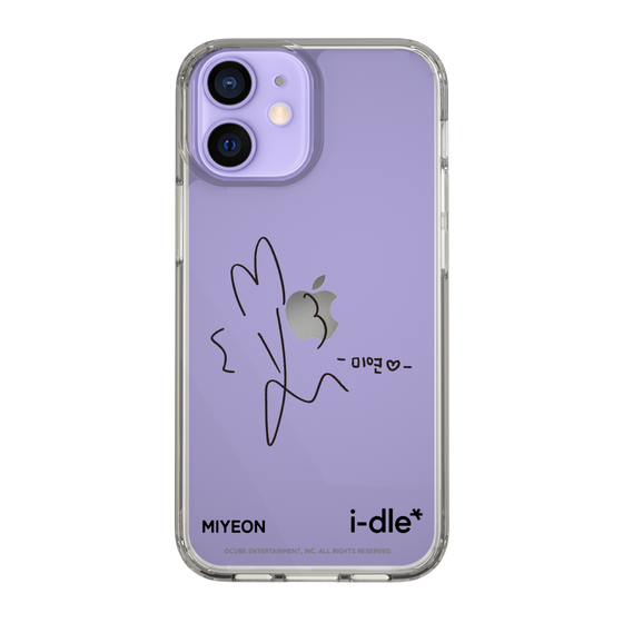 スリムプロテクションケース［ 2025 i-dle first japan tour - 手書きサイン - MIYEON ］