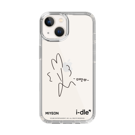 スリムプロテクションケース［ 2025 i-dle first japan tour - 手書きサイン - MIYEON ］