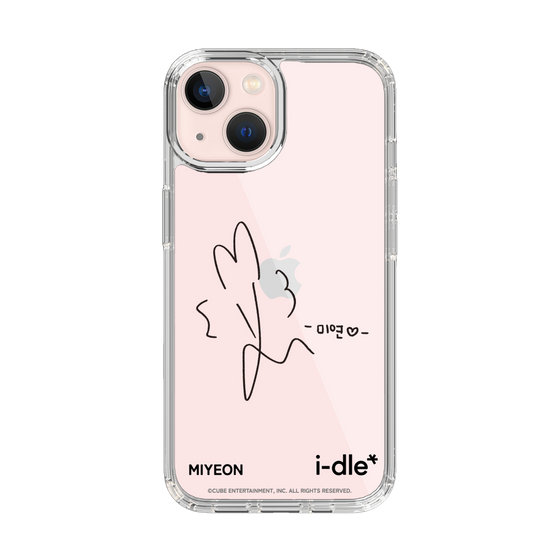 スリムプロテクションケース［ 2025 i-dle first japan tour - 手書きサイン - MIYEON ］