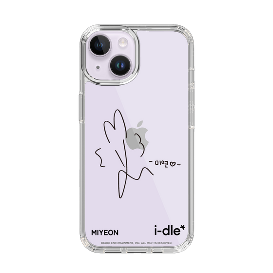 スリムプロテクションケース［ 2025 i-dle first japan tour - 手書きサイン - MIYEON ］
